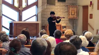 Takamori Arai  E. Ysaye Sonata for violin solo No.6 Op.27-6