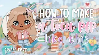 How To Make An AESTHETIC Toca Profile Picture | *with voice* | EASY | Itz Toca Alice
