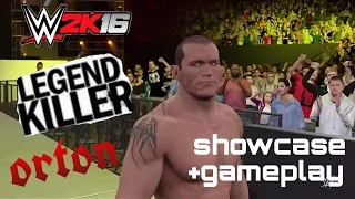 WWE 2k16 - Legend killer Randy Orton with hair! - showcase + gameplay