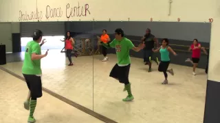 Juliana - DLG - Salsa Dance Fitness Class w/ Bradley - Crazy Sock TV
