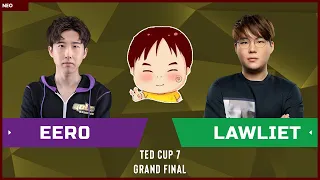 WC3 - TeD Cup 7 - Grand Final: [UD] eer0 vs. LawLiet [NE]