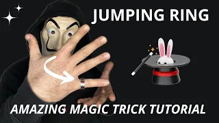 JUMPING RING TRICK TUTORIAL #magic #tricks #tutorial #ring #viral #trending #agt #viralvideo