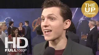 Tom Holland interview Avengers Infinity War premiere