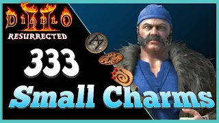 WORTH IT? Small Charms with 1,000 Perfect Gems! - Diablo 2 Resurrected Season 3