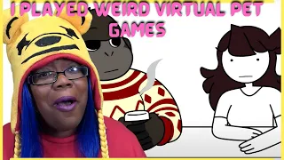I played weird virtual pet games | Jaiden Animations | AyChristene Reacts