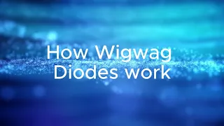 "WigWag" a demonstration of how Diodes are often used to alternately flash headlights.