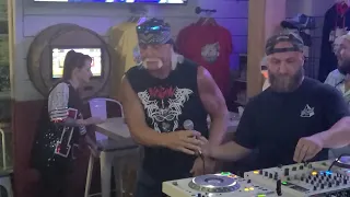 Hulk Hogan live at Hogan Hangout