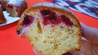 Delicate Cherry Pie! Вишнёвый Пирог ,, МИНУТКА,,! НЕРЕАЛЬНО ВКУСНЫЙ ПИРОГ К ЧАЮ!