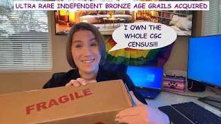 UNBOXING RARE HIGH GRADE INDEPENDENT BRONZE AGE COMIC GRAILS - I OWN THE WHOLE CGC CENSUS!!!