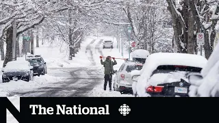 Parts of Central and Eastern Canada dig out from early winter blast