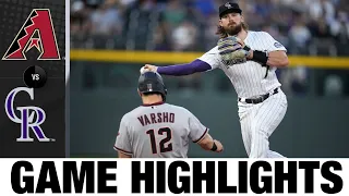 D-backs vs. Rockies Game Highlights (7/1/22) | MLB Highlights