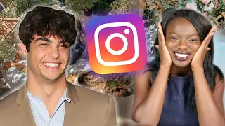 We Tried Recreating Noah Centineo's Instagram Posts