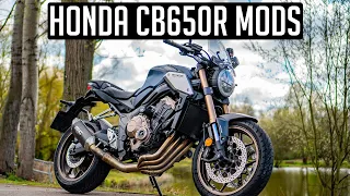 Honda CB650R Modifications