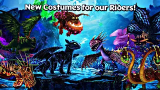 NEW HIDDEN WORLD COSTUMES! - Dragons:Rise of Berk New Autumn Update