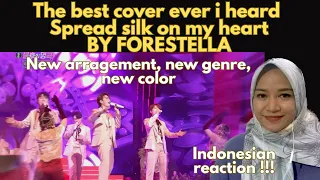 INDONESIAN REACTION | Spread silk on my heart performance by FORESTELLA