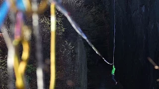 Elephant Slacklines - New Highline Trick: the 'Obi Wan"