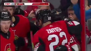 Vitaly Abramov's 1st NHL goal 10/10/2019