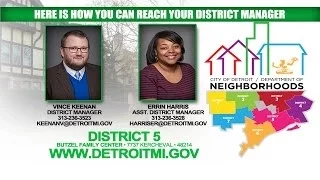 Department of Neighborhoods   District 5