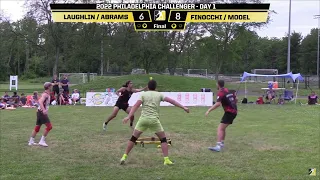 2022 Spikeball Tour Series Philadelphia Premier Finals | Laughlin/Abrams vs Finocchi/Model [C-VOD]