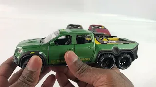 Металлическая машинка ChiMei Model 1:28 «Mercedes-Benz X-class 6x6» M306 20.5 см.