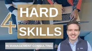Most important management consulting skills! 4 hard skills you need to learn!