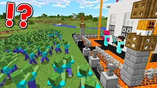 10+ TITKOS MINECRAFT LIFE HACK A ZOMBIK ELLEN!