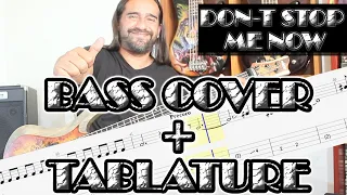 Don-t Stop Me Now – Queen – Bass Cover + Tablature