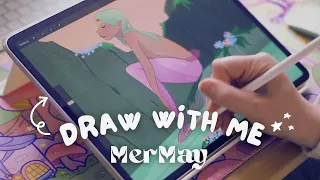 Draw With Me - MerMay 2024 with Full Background