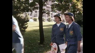 Police Academy 4 Deleted Scene Mahoney Skateboarding