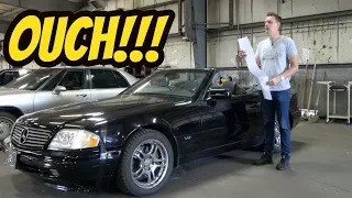 Here's Everything that's Broken with My Cheap V12 Mercedes SL600