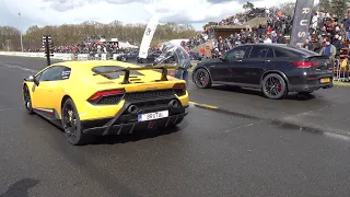 Mercedes-AMG GLC63s 4Matic+ vs Lamborghini Huracan Performante