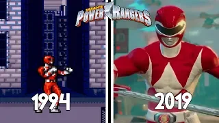 Power Rangers Games Evolution (1994 - 2019)