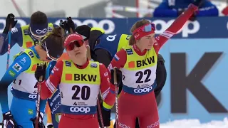 Cross country World Cup 20-21, Davos, women, 10 km free, interval start (no commentary)