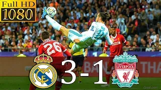 Real Madrid vs Liverpool 3-1 UCL Final All Goals & Highlights English Commentary HD