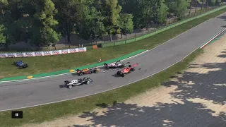 F1 2021 - AI & My Team crashes #5