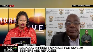 Minister Motsoaledi speaks about the backlog in permit appeals for asylum seekers and refugees in SA