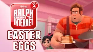 Wreck-It Ralph 2 Easter Eggs & Hidden Secrets! Ralph Breaks The Internet Teaser Trailer!