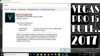 HOW TO DOWNLOAD SONY VEGAS PRO 15 FOR FREE || NOVEMBER 2017