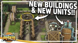 HUGE New Update (Golems, Terraforming & MORE!!) - Timberborn Golem Update - City Builder Colony Sim