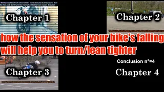 Increase your skills on a Motorcycle (part 4): How the sensation of bike's falling will help you :)