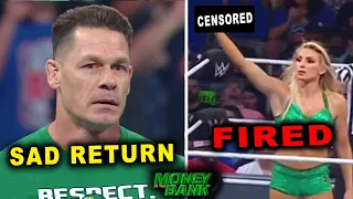 John Cena Sad Return & Charlotte Flair Fired by WWE - 5 Hidden Things at WWE Money in the Bank 2021