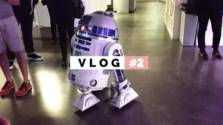 MEETING R2D2 & KANYE WEST - VLOG #2 | Asia Jackson