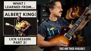 Albert King Style Blues Licks - How to incorporate an Albert King Lick!