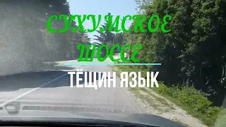 Абхазия 2022 Сухумское шоссе Тёщин Язык