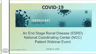 Receiving a Kidney Transplant During COVID-19 | ESRD NCC