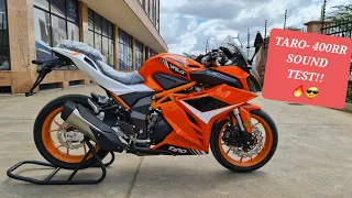 KENYA'S 🇰🇪 TARO GP-400R NOW IN STOCK!|WALK AROUND REVIEW! HOTTEST 🔥 SPORTBIKE IN NAIROBI| AFFORDABLE