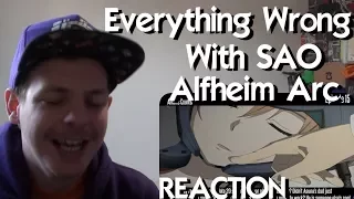 Everything Wrong With: Sword Art Online (Alfheim Arc) REACTION