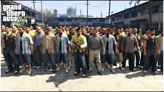 GTA 5 GANG LIFE MOD #70 - BIGGEST GANG TAKEOVER - TAKING OVER THE STEETS  (GTA 5 MODS)