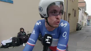 Rémi Cavagna - Interview à l'arrivée - Prologue - Tour de Romandie 2024