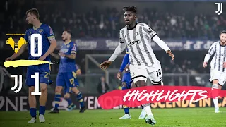 KEAN SCORES TO GIVE JUVENTUS THE WIN ⚽️💪 | Verona 0-1 Juventus